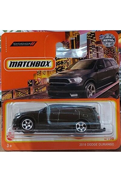 mattel Matchbox 2018 Dodge Durango Tekli Arabalar 1/64 Ölçek Metal Oyuncak Araba