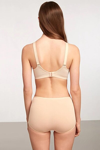 Kom Culoare nud Pantaloni scurti din bumbac