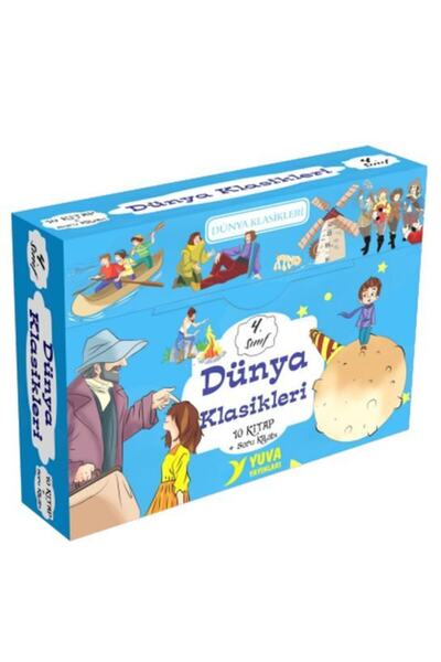 Yuva Yayınları 4. Sınıf Dünya Klasikleri Serisi (10 Kitaplık Set)