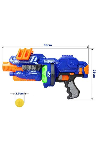 Vardem Blaze Storm Yumuşak Top Mermili Dart Tabancası Tam Otomatik Tüfek
