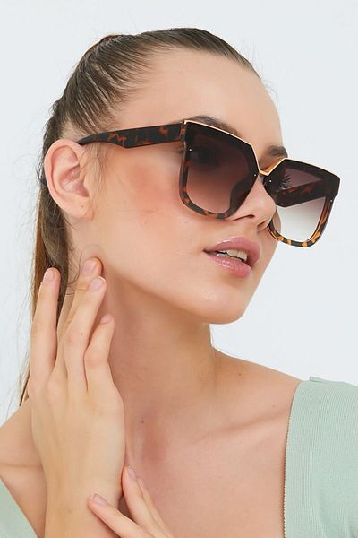 Nilu Moda New Season Women's Sunglasses Leopard