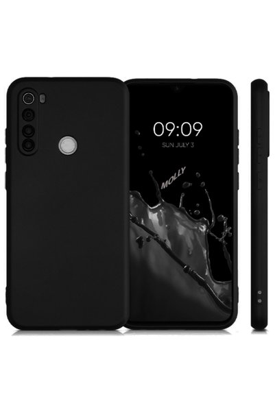 Molly حافظة سيليكون غير لامعة متوافقة مع هاتف Xiaomi Redmi Note 8