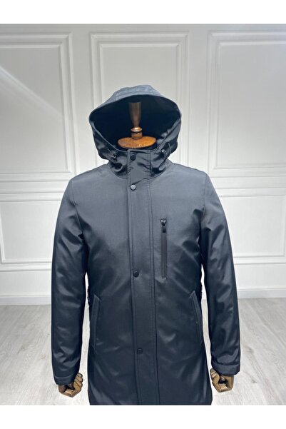 Sarar Hooded Black Coat