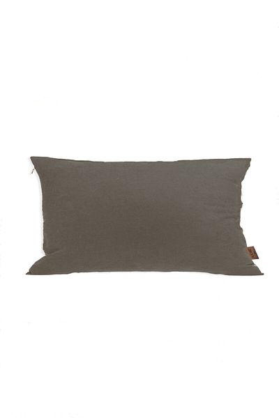 Alacastore Husa de perna decorativa dreptunghiulara de culoare gri antracit 43x43