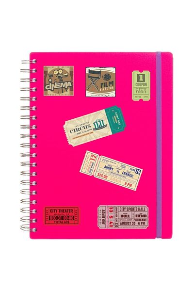 ENGINPRINT Vintage Ticket Sticker 18 Pieces Waterproof Anti-Scratch