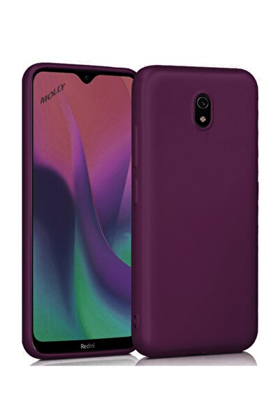Molly Xiaomi Redmi 8a Uyumlu Mürdüm Mat Silikon Kılıf