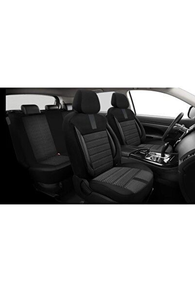 GM-DESIGN Oniks Plus Smoked 2+1 Commercial Car Seat Cover (Doblo-Caddy-Berlingo-Dokker-Courier-Kangoo)
