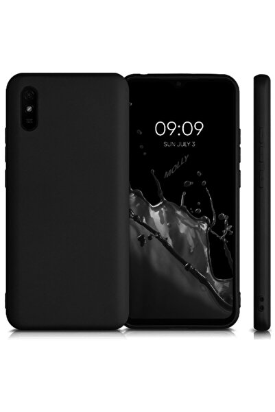 Molly Xiaomi Redmi 9a Uyumlu Siyah Mat Silikon Kılıf