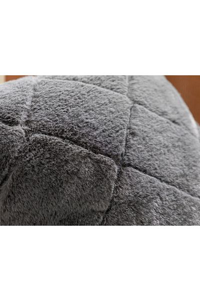 English Home Pernă de pluș Antracit Soft Touch Rabbit - 45x45 Cm