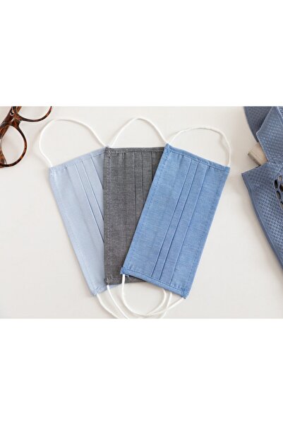 English Home قناع قطني بلو لايف - 9,5x18 سم