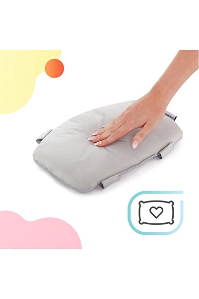 Kinderkraft وسادة كرسي مرتفع Enock باللون الرمادي