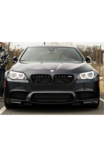 HYM TUNİNG Bmw F10 2011- M5 Uyumlu Parlak Siyah Ön Böbrek
