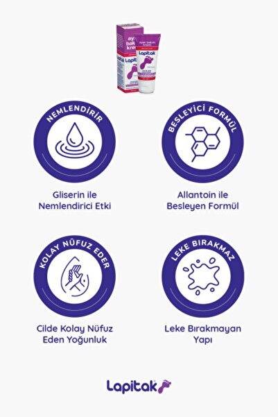 Lapitak Ayak Bakım Kremi