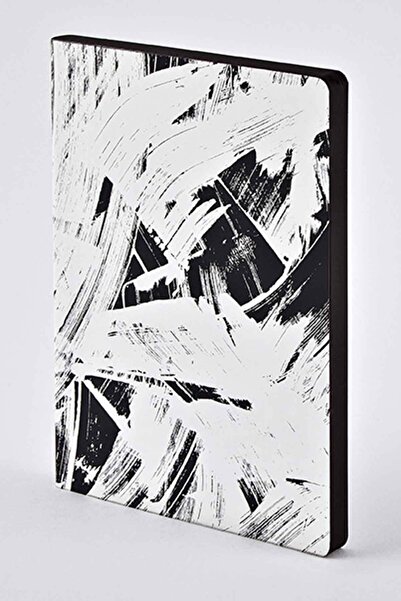 NUUNA Gray Dotted Dot Notebook Random (A5 PREMIUM PAPER - 176 PAGES)