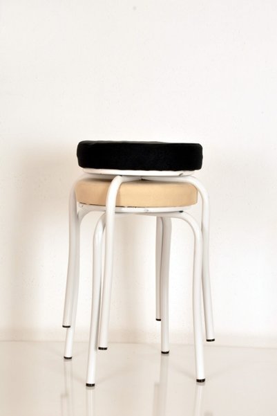 yılmaz masacılık 2 Li Thai Feather-2 Color White Profile Stool Octopus Stool ...