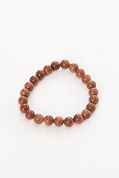 Zeynep Büyükbay 8mm Sphere Cut Star Natural Stone Bracelet