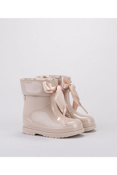 IGOR W10238 Bimbi Lazo - Бежеві дитячі дощові чоботи для дівчаток