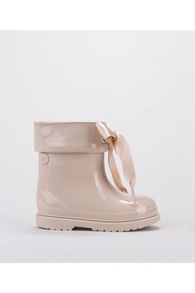 IGOR W10238 Bimbi Lazo - Бежеві дитячі дощові чоботи для дівчаток