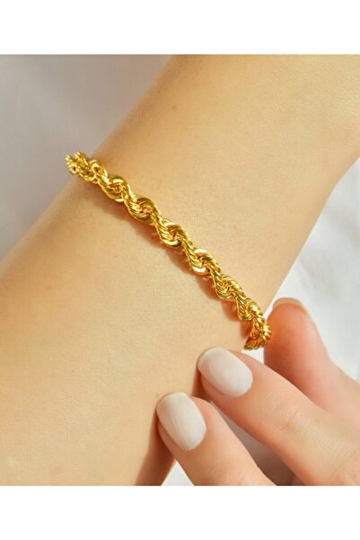 GKZstore Unisex Burgu Zincir Bileklik