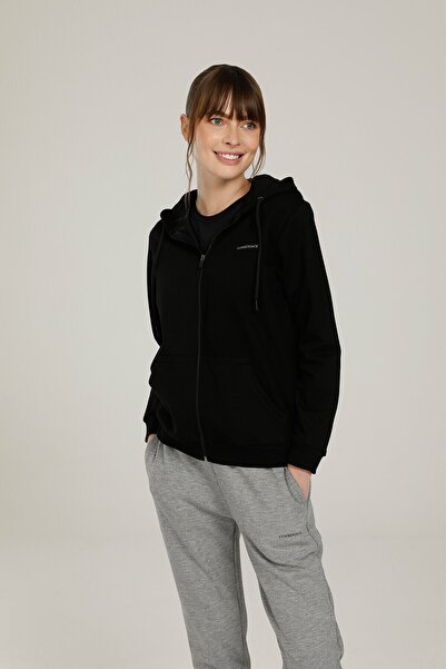 lumberjack Sn77 Basic Hoodie Full Zı Γυναικεία αθλητική φόρμα