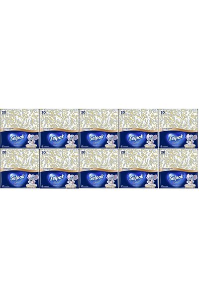 Selpak Deluxe Napkin 20 Pieces 10 Pieces