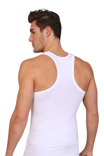 Berrak Pack of 3 Men's White Modal Lycra Athlete