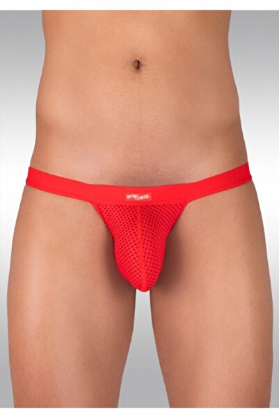 Erkek Mesh Kırmızı Slip