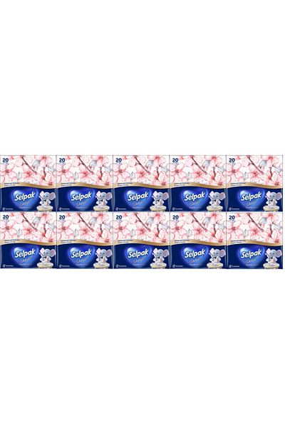 Selpak Deluxe Napkin 20 Pieces 10 Pieces