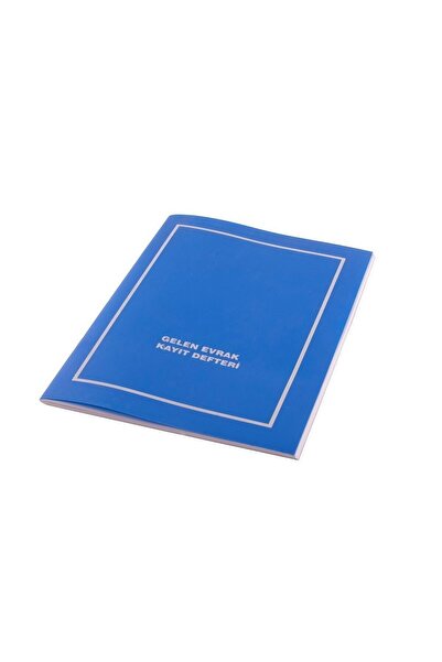 Gülpaş 20x28 cm 40 Sheets Incoming Document Record Book - Plastic Cover