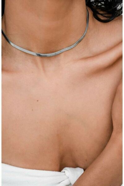 Goldmine İtalyan Zincir Kolye Unisex Gümüş