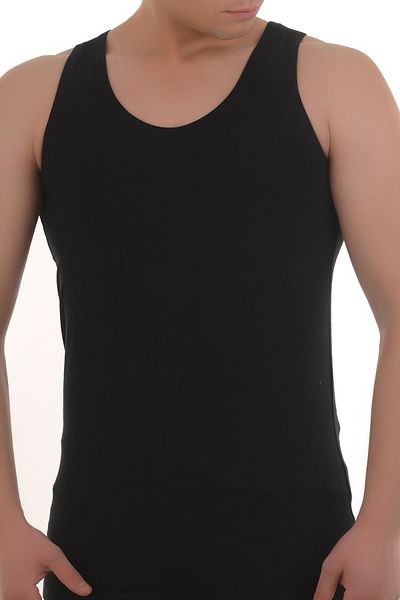 Şahinler Me067 Μαύρο ανδρικό εσώρουχο Lycra με φαρδύ λουράκι 3 τεμαχίων