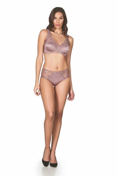 Le Jardin 5035 Christine Set sutien fără umplutură Prune