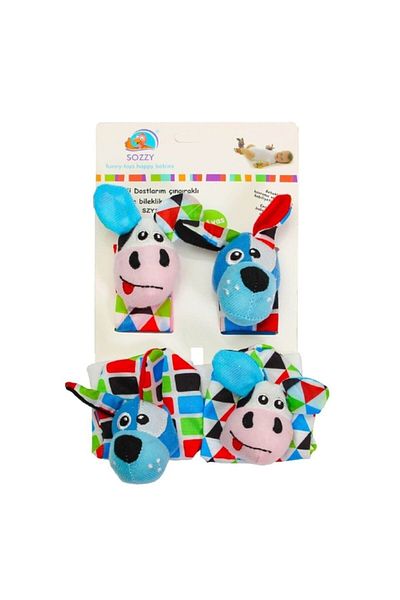 Sozzy Toys Rattle Socks and Bracelet Set - Szy120