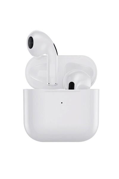 NS Store Mini Pro 4 Ios Ve Android Uyumlu Yeni Nesil Beyaz Bluetooth Kulaklık