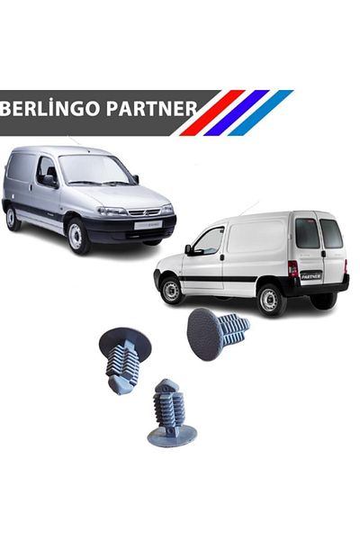 MEPARTS Partner Berlingo 1 - 2 Case Upholstery Clip Gray Color896457 50 Pieces