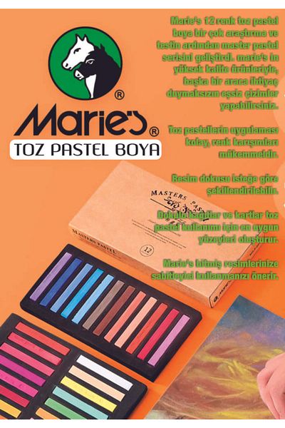 Maries Mariees Masters Pastel - Powder Pastel 12 Colors