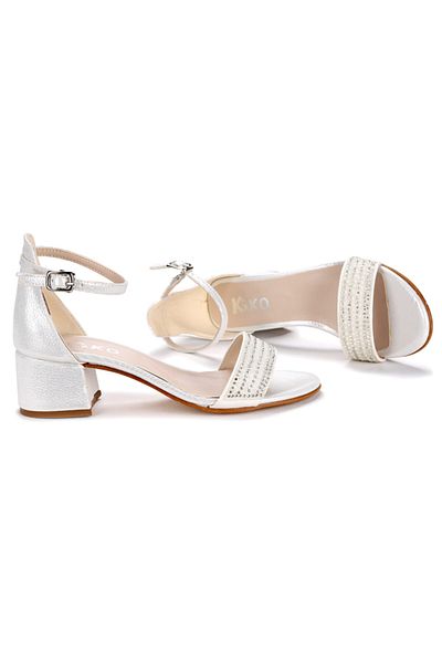Kiko Kids 761 Model Sandale zilnice cu toc pentru fete - 3 cm