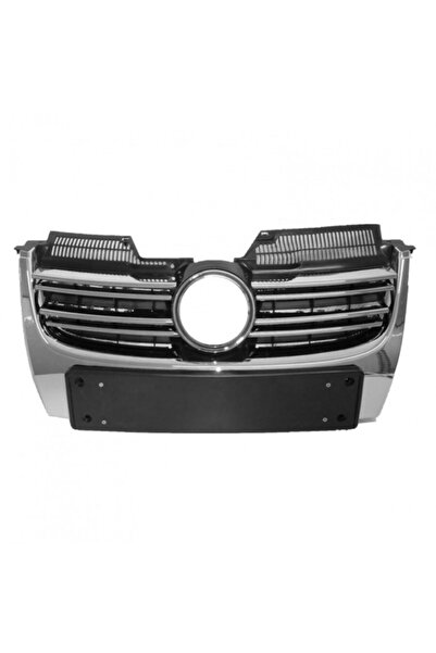 Genel Markalar Volkswagen Jetta 05/10 Uyumlu  Ön Panjur Kromlu Uzun Plakalık ...