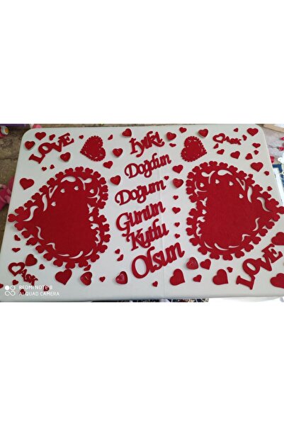 Parti Kırtasiye 14 februarie Set de serviciu american cu tematică dragoste pe...