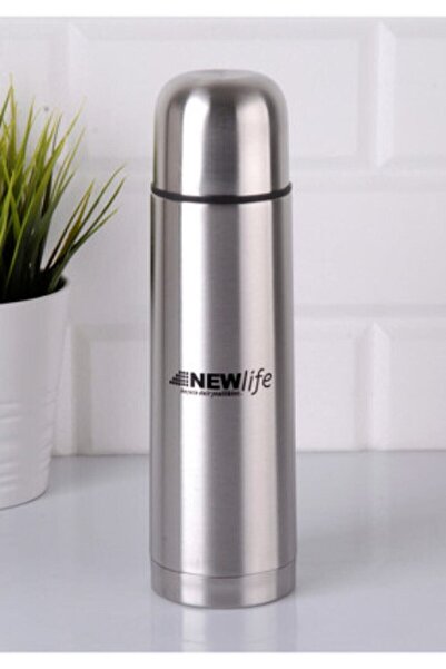 New Life Paslanmaz Çelik Termos 750 Ml. . Mama Kamp Piknik