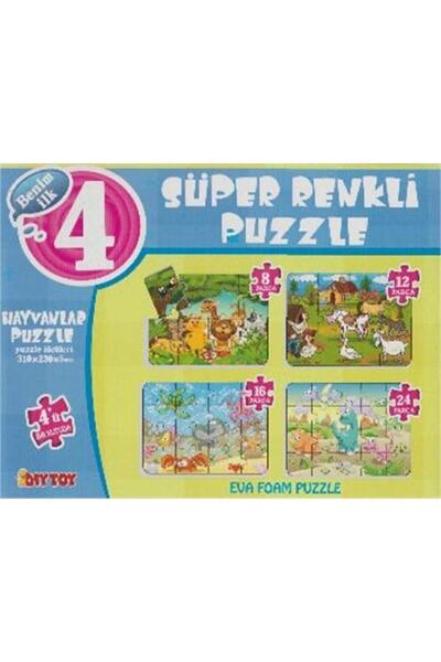 Diytoy Süper Renkli Puzzle
