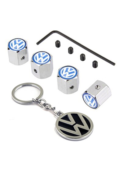 GARDENAUTO Κάλυμμα βαλβίδας με μπλε λογότυπο Volkswagen Bora με μοντέλο και μ...