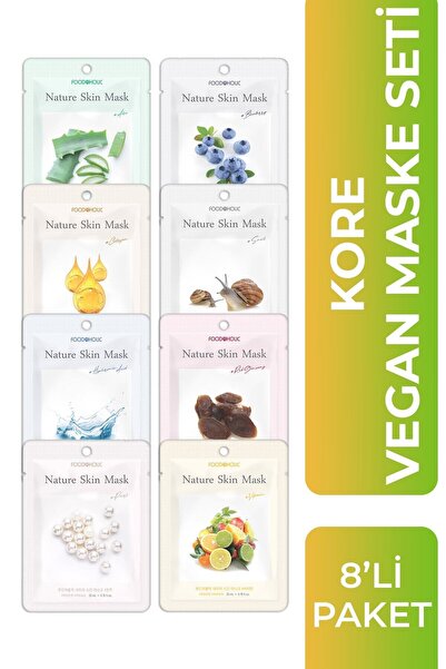 FOODAHOLIC Meyve Sebze Özleri Doğal Lüks 8'li