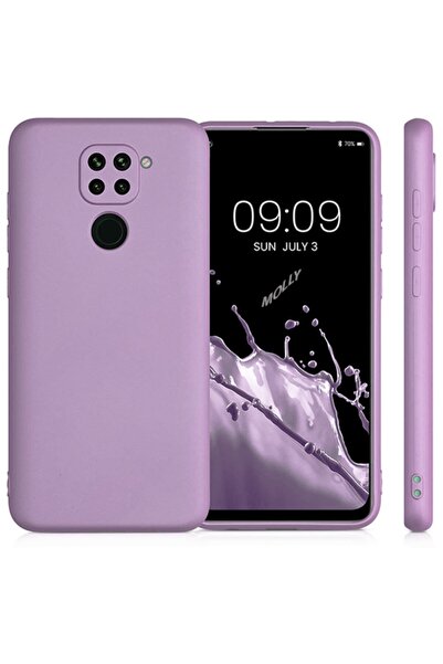 Molly Xiaomi Redmi Note 9 Uyumlu Lila Guardian Mat Silikon Kılıf