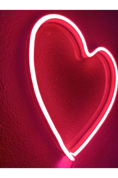Genel Markalar Kalp Neon Şekiller Işaret Neon Led Dekoratif Duvar Aydınlatması Neon Duvar Yazısı