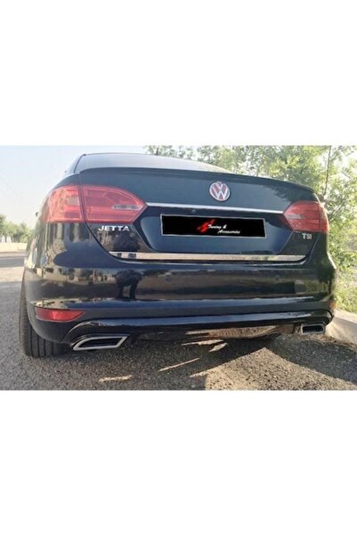 HYM TUNİNG Vw Jetta Mk6 Difüzör Sport Krom Egzoz Uçlu 2010-2014 Makyajsız
