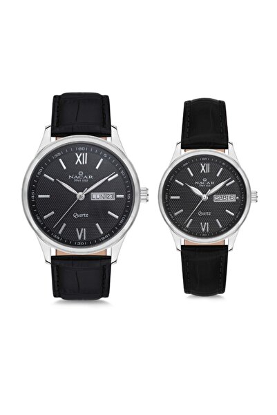 Nacar Yeni Sezon Çift Kol Saati