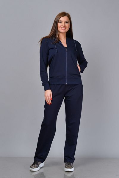 TUSSE Women's Navy Blue Classic Tracksuit Set