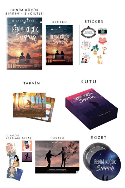 Ephesus Yayınları Özel Seri Benim Küçük Sırrım 2 Ciltli