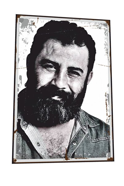 Hayat Poster Ahmet Kaya Kod Adı Bahtiyar Retro Ahşap Poster 828